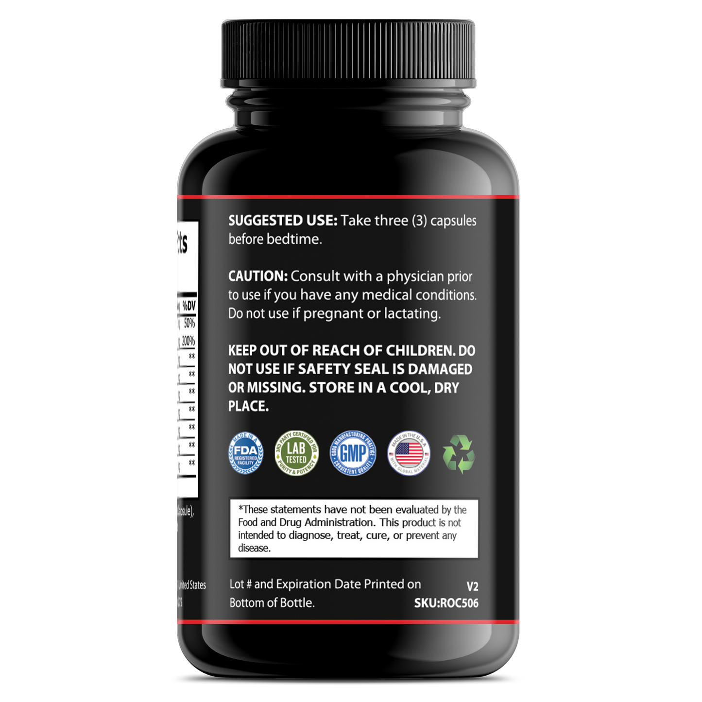 Ultra Test Natural Testosterone Support