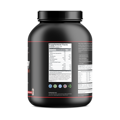 Whey Protein Bulk Up! Mass Gainer Chocolate Milkshake w/Low Sugar