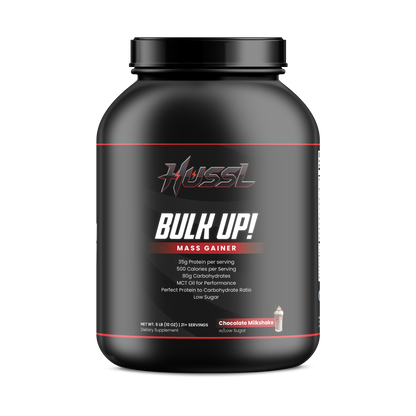 Whey Protein Bulk Up! Mass Gainer Chocolate Milkshake w/Low Sugar