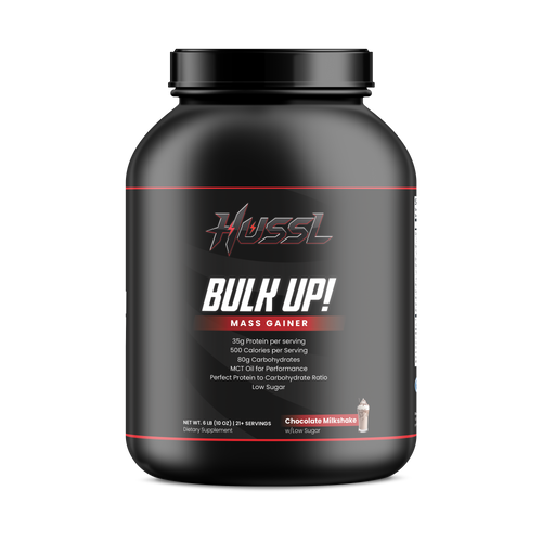 Whey Protein Bulk Up! Mass Gainer Chocolate Milkshake w/Low Sugar