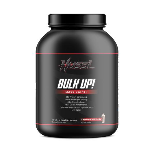 Whey Protein Bulk Up! Mass Gainer Chocolate Milkshake w/Low Sugar