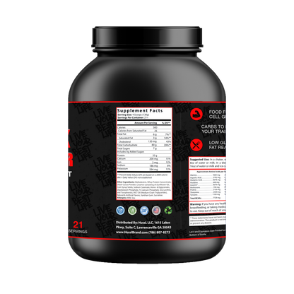 Lean Bulk Up! Mass Gainer 5lb Chocolate Milkshake w/Low Sugar