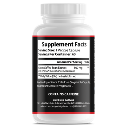 Green Coffee Bean w/GCA - 800mg