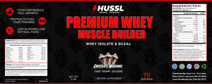 Premium Whey Muscle Builder 5lb Chocolate