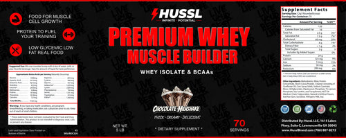 Premium Whey Muscle Builder 5lb Chocolate