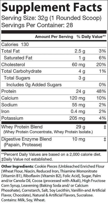 Lean Whey Muscle Builder 2lb Cookies & Cream